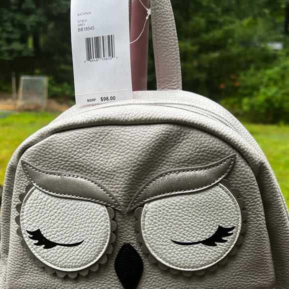 Betsey Johnson Kitch Owl Backpack You're a Hoot - Picture 6 of 10